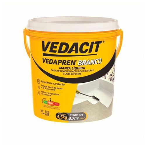 Vedacit Vedapren Otto Baumgart Branco 4,5kg