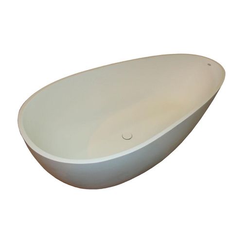 Banheira Jacuzzi Elipsa Solid Surface Brilhante sem Hidro 172x83