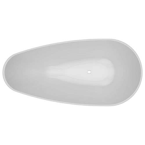 Banheira Jacuzzi Elipsa Solid Surface Brilhante sem Hidro 172x83