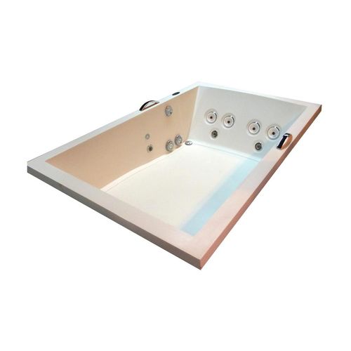 Banheira Jacuzzi Pietá com Aquecedor 7 jatos em Acrílico 180x80x50