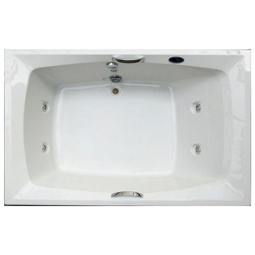 Banheira Jacuzzi Carina G4 Dupla sem Aquecedor 8 jatos em Acrílico 170x110cm