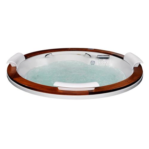 Banheira Jacuzzi Gemini Wood 12 Jatos em Acrílico 200x64