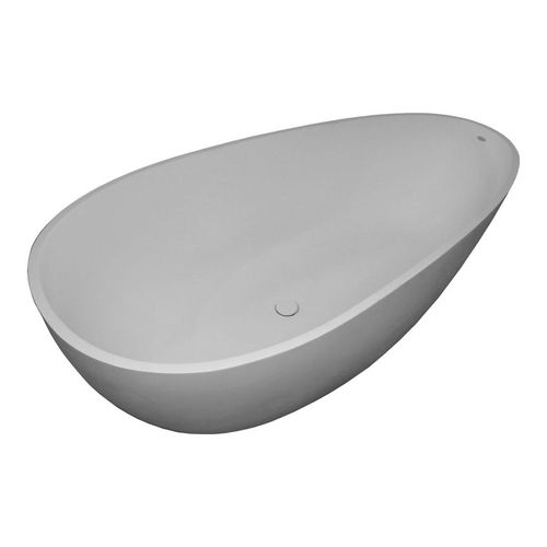 Banheira Jacuzzi Elipsa Solid Surface Fosco sem Hidromassagem 172x83