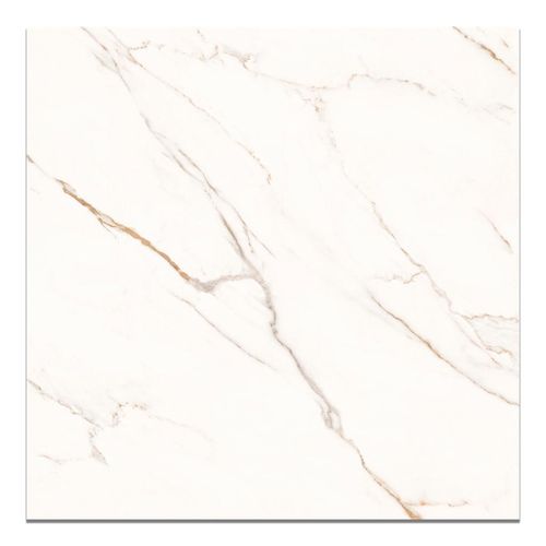 Porcelanato Acetinado Helena Fili Gold "A" 83X83cm Retificado