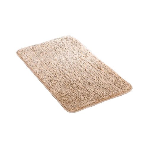Tapete de Banheiro Niazitex Microsoft Bege 45x75cm