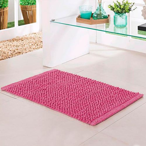 Tapete Niazitex Pop Único Rosa 40x60cm