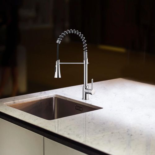 Misturador Monocomando Cozinha Lorenzetti Lorenkitchen Gourmet Cromado 2266 C76