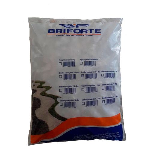 Pedra Branca Briforte para Jardim N° 1