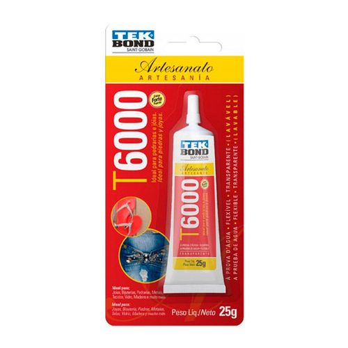 Adesivo Tekbond para Artesanato T6000 25g