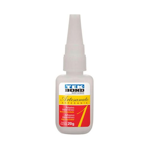 Adesivo instantâneo Tekbond para Artesanato N°1 20g