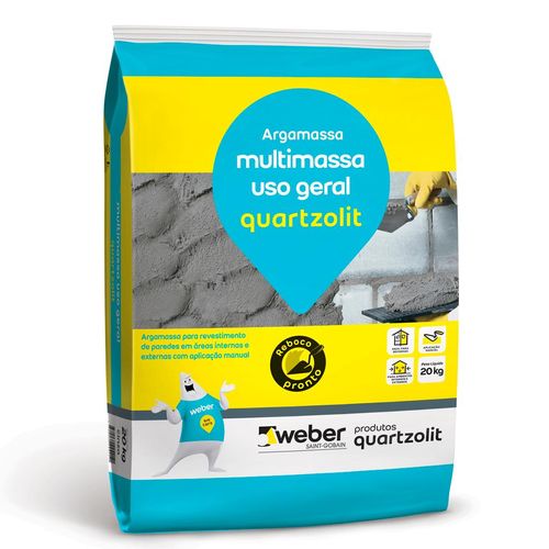 Multimassa Uso Geral Quartzolit 20Kg