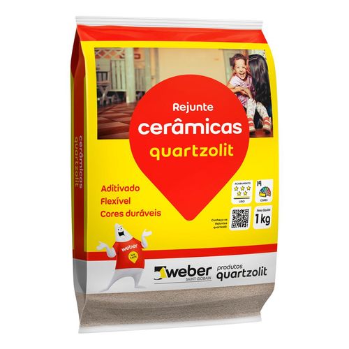 Rejunte Cerâmicas Quartzolit Corda 1Kg