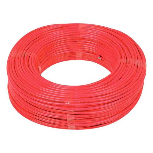 Cabo Flexível Elotrica 6mm com 5 Metros Vermelho