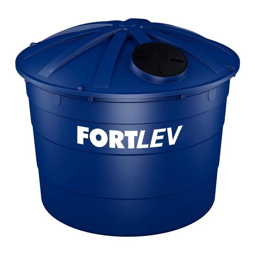 Caixa D'água Fortlev Polietileno com Tampa Simples 10000 Litros 257x295cm