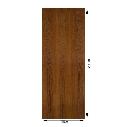 Porta Ypê Champagne Alamo Lisa Natural sem Verniz 80x210cm
