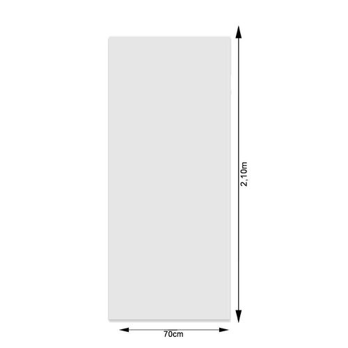 Porta Lisa Alamo Primer com Fundo Branco para Pintura 70x210cm