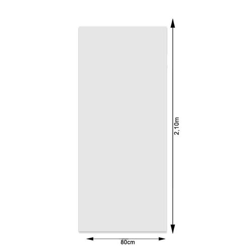 Porta Lisa Alamo Primer com Fundo Branco para Pintura 80x210cm