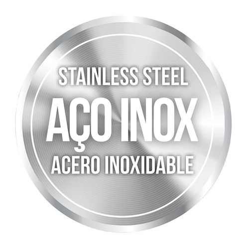 Torneira de Bancada Tramontina Angolare em Aço Inox com sistema anti-gotejamento