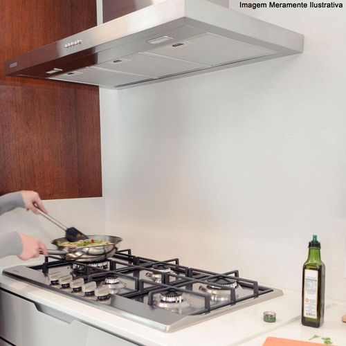 Coifa de Parede Tramontina New Dritta em Aço Inox 90cm 127v