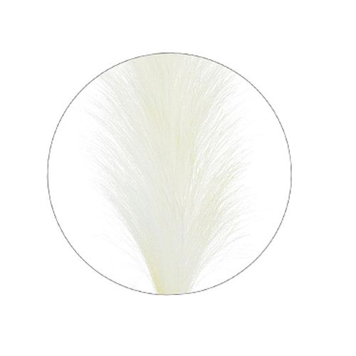 Arranjo Flor Arte Capim e Print e Pluma Branco 85cm