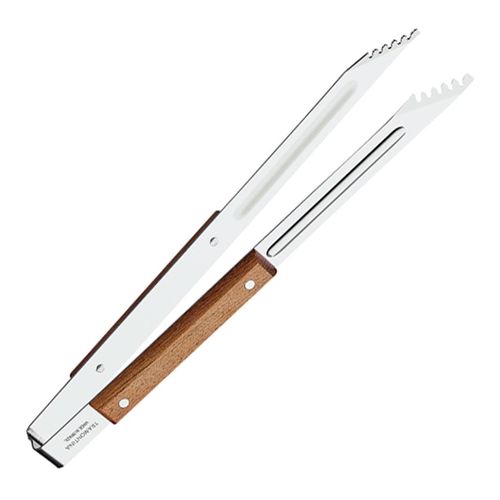 Kit para Churrasco Tramontina em Aço Inox e Madeira com Pegador com 3 peças