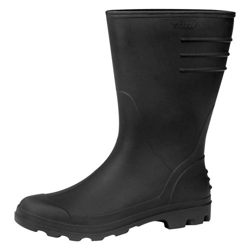 Bota em PVC Vonder Cano Médio com Forro Preto N°40