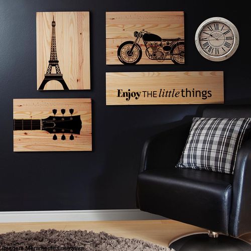Painel Madeira 60x20Cm Modulare Natural 91150/062 Tramontina