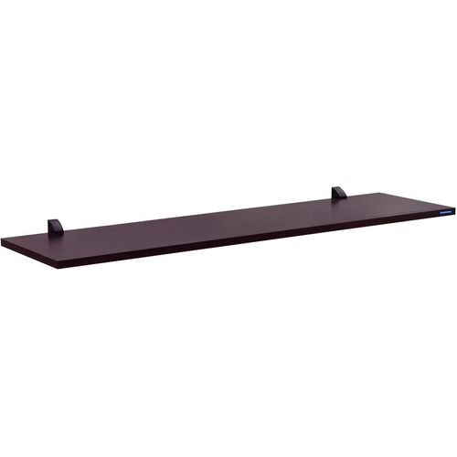 Prateleira Tramontina Elite em Madeira Pinus com Acabamento Tabaco e Suporte Injetado 1200x250x15mm