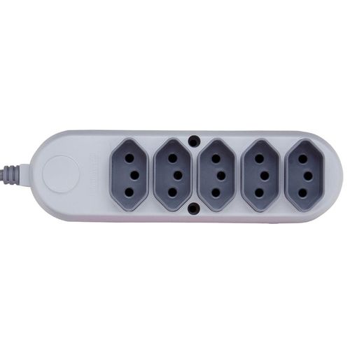 Extensão Múltipla 5 Tomadas 2P+T 10 A 250 V Tramontina 1,5 m