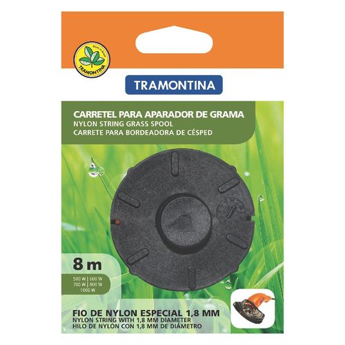 Confira o carretel com fio de nylon da Balaroti, ideal para uso em aparadores e cortadores de grama elétricos. frete para todo o Brasil!