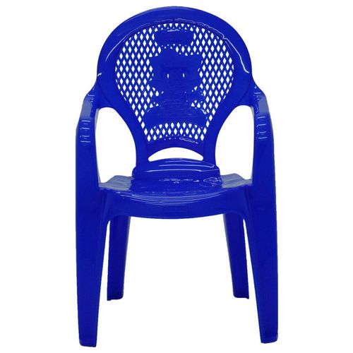Cadeira de Plástico Tramontina Catty Infantil Azul