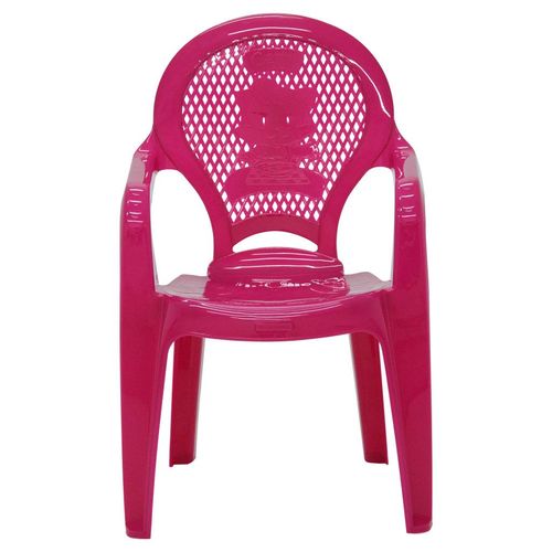 Cadeira de Plástico Tramontina Catty Infantil Rosa