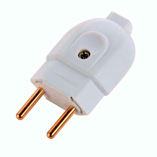 Plugue Macho Tramontina 2P Branco 20A