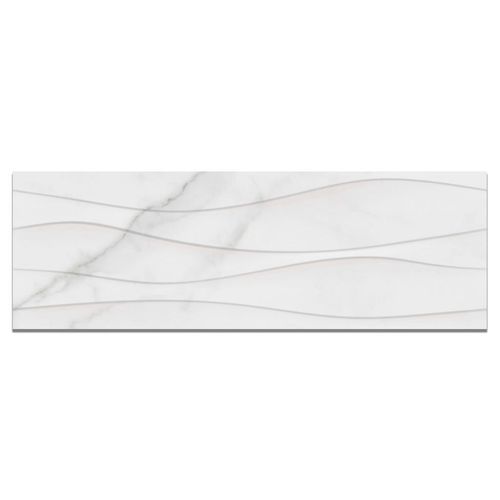 Revestimento Acetinado Incepa Venatino Wave "A" 30x90,2 Retificado