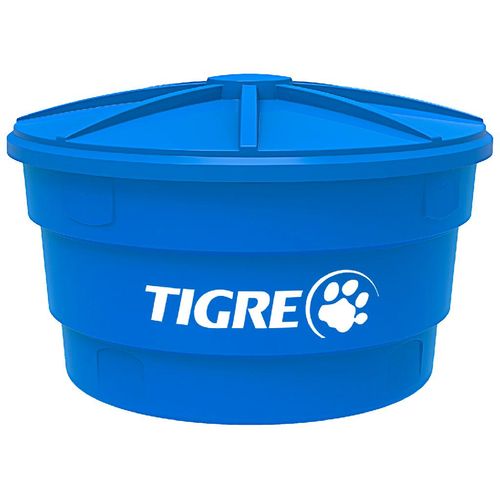 Caixa D' Água Tigre Polietileno com Tampa 310L