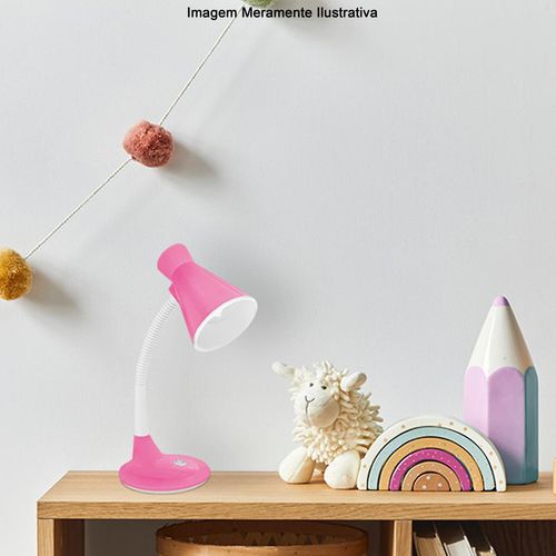 Luminária de Mesa Taschibra TLM 03 Rosa