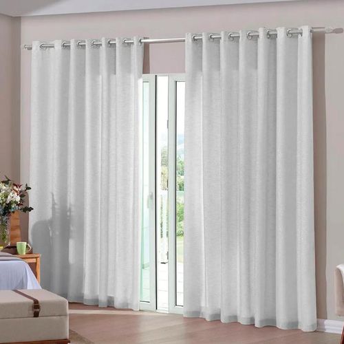 Cortina Duplex Bella Janela Glam Branco 4,20m x 2,30m