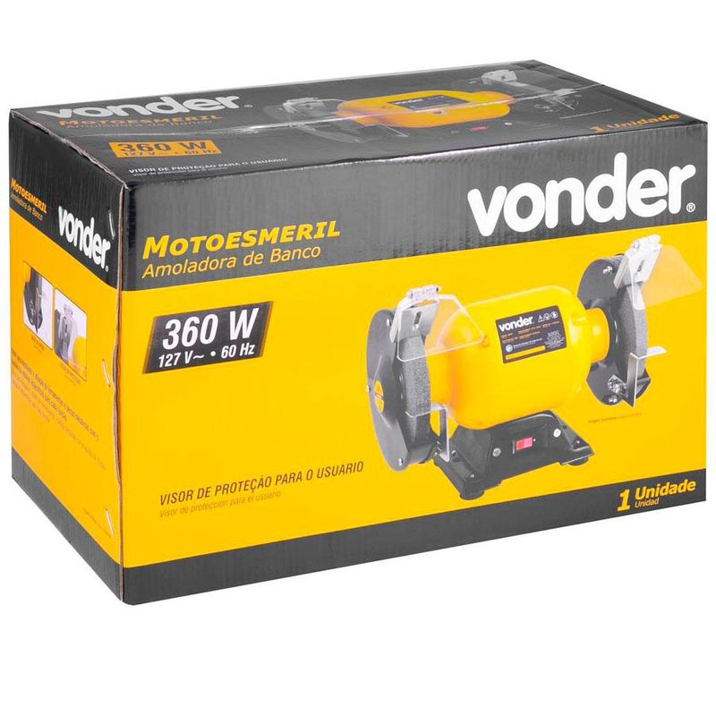 Moto Esmeril Vonder 6" 360W 127V Balaroti