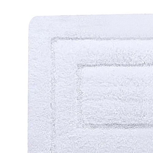Tapete de Banheiro NDI Algodão Branco 50x80cm