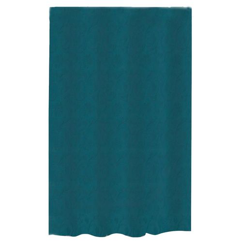 Cortina para Box PVC Ndi  Azul Com Estampa 180x180cm