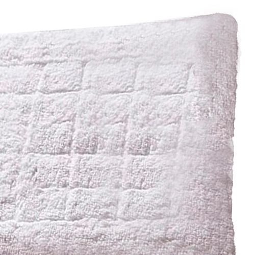 Tapete de Banheiro NDI Algodão Branco 50x80cm