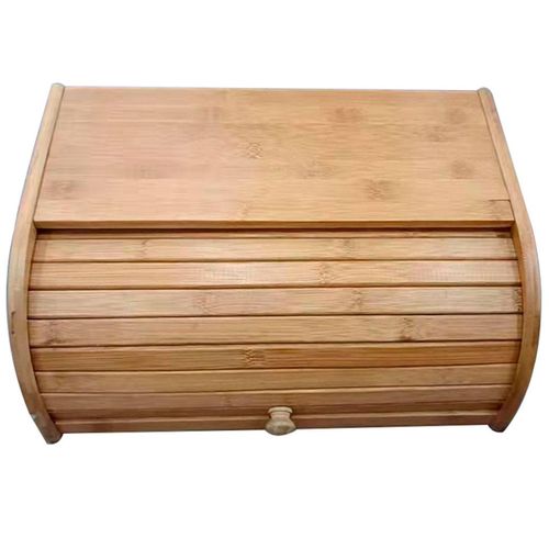 Porta Pão de Bambu NDI Bege Natural 40cm