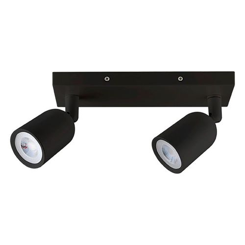 Spot de Led Taschibra com Base Linear Direct Preto 2x4W 6500K