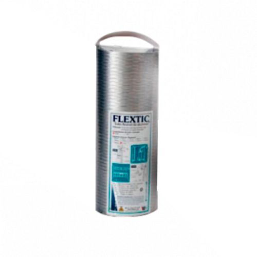 Tubo Alumínio Flexível Westaflex 100mm x 3m Flextic para Aquecedor a Gás