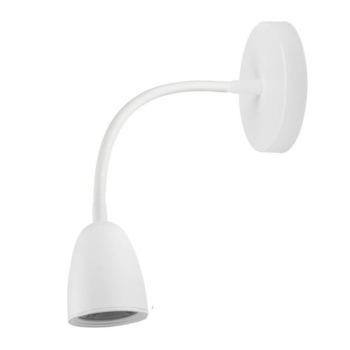 Arandela de Led Taschibra Direct Articulavel Luz Amarela Branco 4W