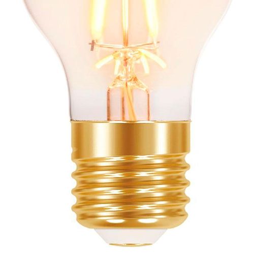 Lâmpada Bulbo Led Filamento Taschibra Vintage Âmbar 4W Autovolt