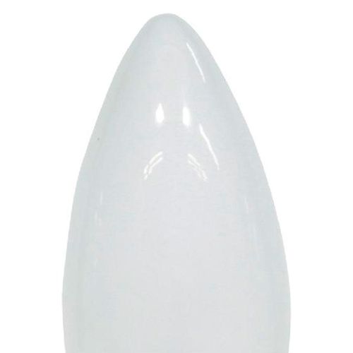 Lâmpada Vela Incandescente Taschibra Lisa Leitosa 40W
