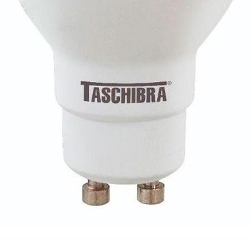 Lâmpada Led Dimerizável Dicróica Taschibra 7W GU10 Amarela TDL40