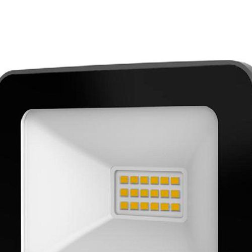 Refletor Led Taschibra Slim Preto 20W 3000K