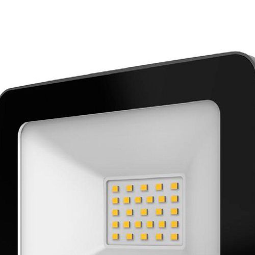Refletor Led Taschibra Slim Preto 30W 3000K
